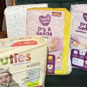 Dry & Gentle Diapers - Yellow